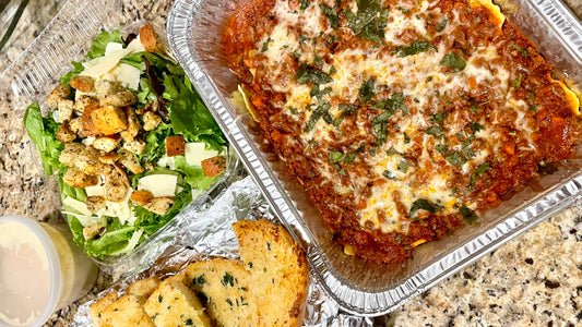 Week of 12/8/24 - Ravioli Bolognese with Garlic Bread and Caesar Salad